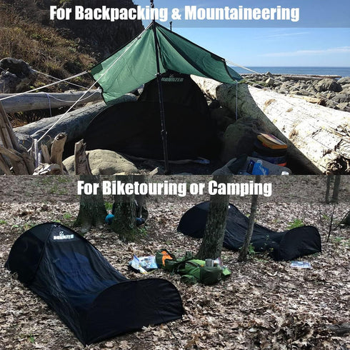 Single Person Pop Up Tent, 1 Person Mosquito Net Tent for Outdoor Use