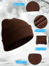 Foaincore 24 Pcs Roll Up Edge Skullcap Beanie, Women's Men's Warm Winter Hats, Lightweight Acrylic Knit Cuff Beanie