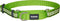 Red Dingo Martingale Collar, Reflective Bones, Small, Lime Green