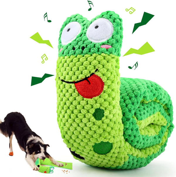 Squeak Dog Toys for Boredom, Dog Puzzle Toy IQ Training, Snuffle Toys for Small Medium Large Dogs