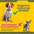 Pet Dreamland Dual Dog Leash Coupler, No Tangle Swivel for Walking Two Medium Dogs - Black & Red
