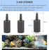 Aquarium Air Pump Accessories Set, 9.84/26.25/101.71 Feet Airline Tubing Hose, Check Valves, Air Stones
