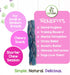 Nature Gnaws Braided Beef Jerky Chews for Dogs - Premium Natural Beef Gullet Sticks - Tasty Single Ingredient Treats -