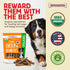 2 100% Chewmasters Organic Chicken & Brown Rice Dog Treats, Pound Bag, Organic, Made in The USA, Corn, Soy & Wheat