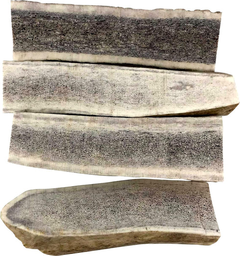 Premium Grade A Split Elk Antlers for Dogs - Healthy Treats, No Additives, Made in USA, S/M Split