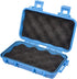 Waterproof Shockproof Box, Plastic Protective Hard Case for Outdoor Survival, Airtight Storage Container (S, Blue)