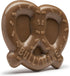 BULLYMAKE Nylon Pretzel Chew Toy for Dogs - Durable Toy for Aggressive Chewers, Made in USA