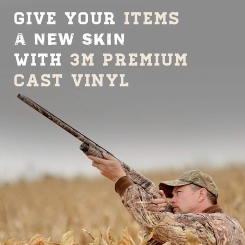 Mossy Oak Graphics Duck Blind Camouflage Matte Gear Skin - Easy Install Vinyl Wrap for Hunting Accessories