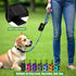 Set Dog Poop Bag Holder for Leash Attachment - Waste Bag Dispenser for Leash - Fits Any Dog Leash - Portable with Hand