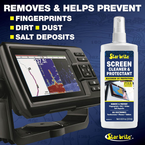 (088308) STAR BRITE Screen Cleaner & Protectant; Clean & Protect Phones, Tablets, Sunglasses, Helmet Visors
