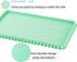 X-Haibei Large Silicone Cat Dog Food Mat 24 x 16 Inch, Waterproof Feeding Mat with Edges for Floor Table
