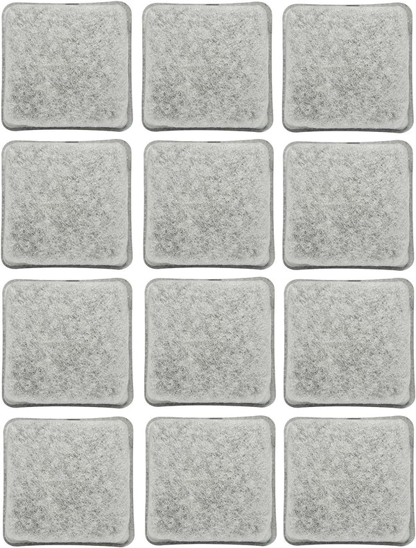 Univen Extra Strength Litterbox Carbon Filters, Compatible with Littermaid LMF200, 12 Pack