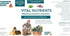 (5 Vital Nutrients: Chicken Vitamins for Feed & Molting Supplement, Egg Booster, Poultry & Chicken Vitamins - Pampered