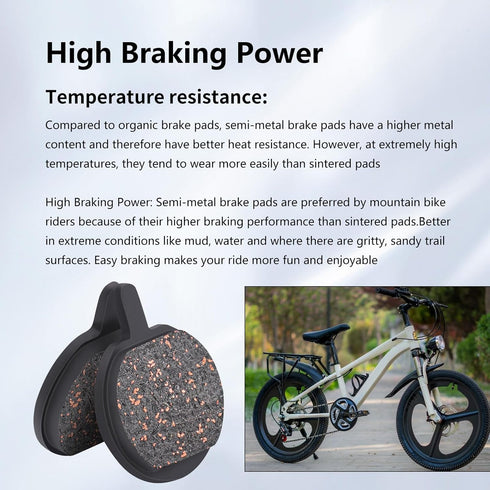 DB280 DB350 DB450 DB550 200M Road Passion Bicycle Disc Brake Pad for Zoom Alongha SNG Mechanical Disc Brake