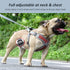 Dog Harness with Leash Set, No Pull Adjustable Step-in Harness with Breathable Padded Vest for Small Medium Large Dogs