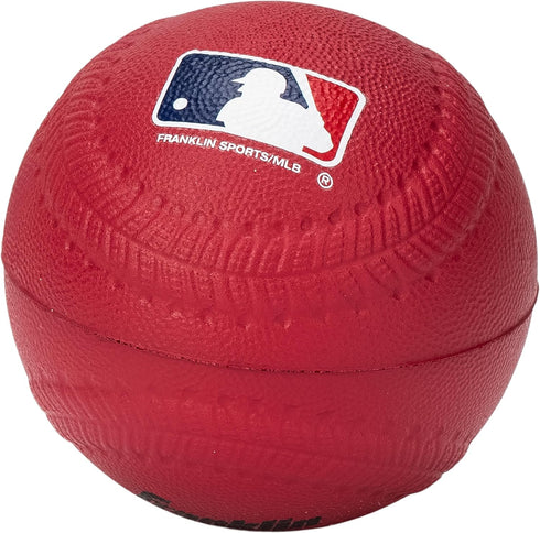 3 Pack MLB Franklin Sports Foam Baseballs - Soft Foam Practice Baseballs for Kids - Perfect for Hitting and Indoor