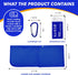 50 CSITE Cooling Hoodie Towels, Instant Cooling Towels for Neck and Face, UPF Sun Protection, Ice Towel for Hot