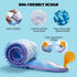 Nocciola No Stuffing Eel Crinkle Dog Squeaky Toys - Durable Tug of War Toys for All Breeds