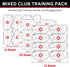 Golf Impact Tape - High-Resolution Strike Stickers for Iron, Wood & Fairway Clubs, Non-Residue Swing Training Aid
