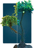 GloFish Mangrove Green Tree Plant for Fluorescent Under Blue LED Light Aquarium Decor