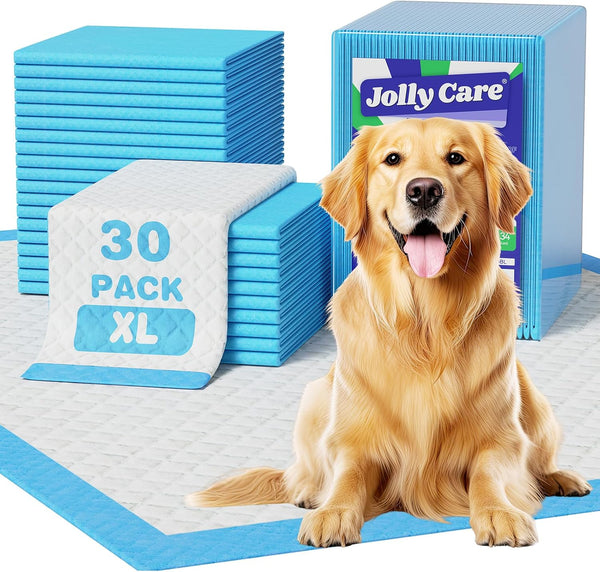 Extra Large Puppy Dog Pee Pads 28" x 34"-30 Count, Super Absorbent