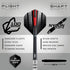 Red Dragon Sidewinder 30g Tungsten Steel Darts with Flights and Stems