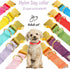Babole Red Nylon Dog Collars for Small Puppy, 13 Colors Adjustable Soft Comfortable Pet Collars with Safety Metal