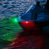IP67 Obcursco Boat Navigation Lights, LED Red and Green Vertical Mount for Bow and Stern, Waterproof Marine Lights