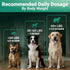 WuffWell Hip and Joint Powder Supplement for Dogs - Glucosamine Dog Joint Health - Joint Supplement for Dogs Powder