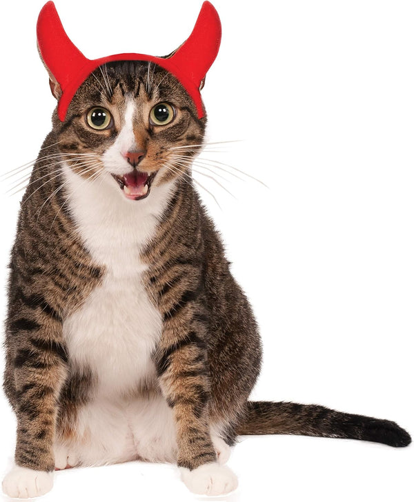 Rubie's Devil Horns Pet Costume Accessory, Small/Medium