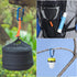 Odoland Camping Cookware Mess Kit | Lightweight Pot Pan Kettle with 2 Cups, Fork Spoon Kit for Hiking