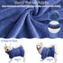 Gimilife Dog Towel, Dog Bathrobe Pet Grooming Towel Drying Coat Robes for After Bath Collection Absorbent Microfiber