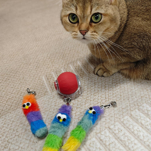 3 UPSKY PCS Replacements Tail Accessories for Interactive Cat Ball Toy