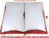 DIY Pet Bed Pillow Duvet, Waterproof Cover for Dog or Cat in Medium 37"X29" Vibrant Tangerine Tango Color