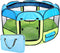 Pet Life All-Terrain Lightweight Wired Folding Collapsible Pet Playpen, Travel Cat and