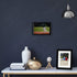 Wooden Baseball Softball Stand Display, Consists of 3 Mini Baseball Bats and 1 Wooden Circle
