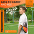 Soccer Cones for Drills with Mesh Bag & Strap, Flexible Heavy-Duty Sports Cones for Practice, Training