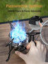 ONLYFIRE Portable Camping Gas Stove 6800W, Small Backpacking Stove with Piezo Ignition, Mini Camp Stove with Carry Bag