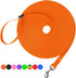 Hi Kiss Dog/Puppy Obedience Recall Training Agility Lead, 15ft 20ft 30ft 50ft 100ft Leash - Orange