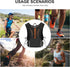 INOXTO Hydration Vest Backpack, Lightweight Water Running Pack with 1.5L Water Bladder for Hiking