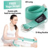 URBNFit Yoga Wheel, 12-Inch Roller for Stretching & Flexibility, Durable Materials & Soft Foam Padding