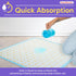 36" 36", 5-Layer (36x36 25 Count) PETSWORLD Giant Dog Potty Pads, Odor-Eliminating, x Ultra Absorbent Leak-Proof