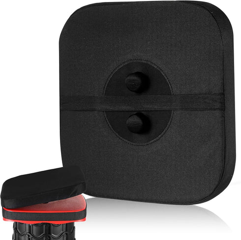 Suzile 1 Pack Square Telescopic Stool Cushion (Exclude Chair) with Memory Foam