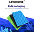 LTWHOME Fish Pond Foam Filter Sponge Set, 17" X 11", Pack of 3 Sets