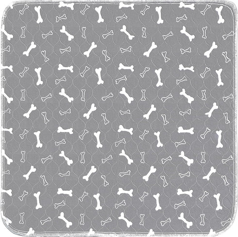 2 Pack 24x24 Washable Pee Pads for Dogs, Dog Pee Pads Washable, Waterproof Puppy Pads Mat Reusable Fast Absorbent Dog