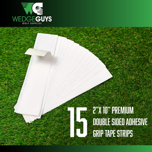 Wedge Guys Golf Grip Kits for Regripping Golf Clubs - Professional Quality with Hook Blade & Grip Tape Strips
