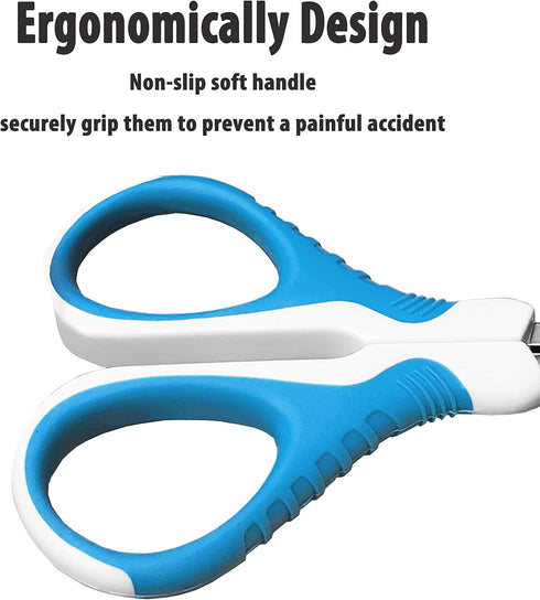 gonicc Professional Pet Nail Clippers and Trimmer, Best for Cats and Small Dogs, Sharp Angled Blade