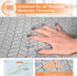 BEAUTYZOO Dog Crate Mat Pad, Soft High Resilience Foam, Anti-Slip Washable Mattress for Jumbo Extra Large Large Medium