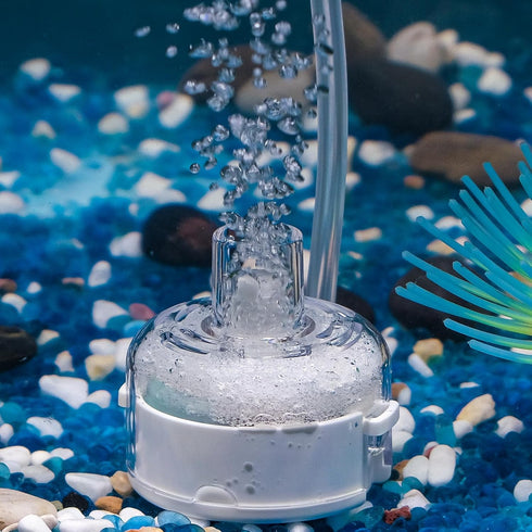 Pawfly Mini Aquarium Sponge Filter – Internal Filter for Fish Tanks up to 5 Gallon (Air Pump Not Included)
