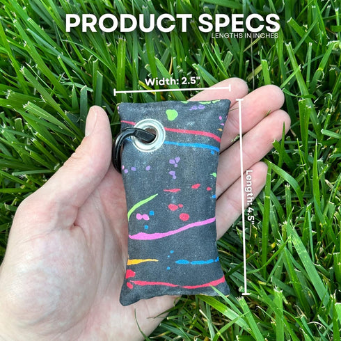 HYZER HOUND DISCS Disc Golf Chalk Bag | Essential Accessories for Improved Grip | Attaches with Carabiner